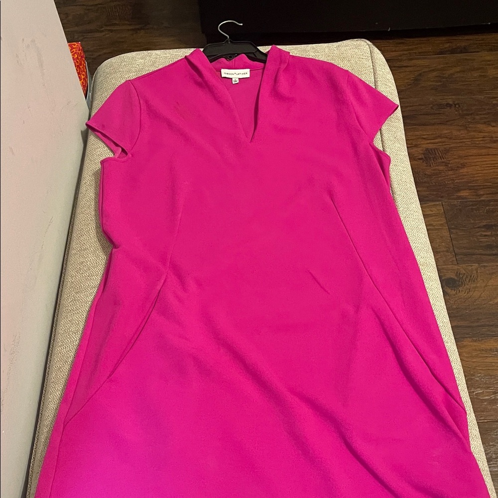 Gibson Latimer size large Pink Dress.